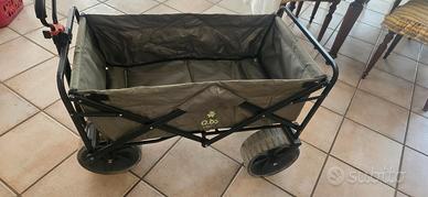 Carrello pieghevole trasporto materiali