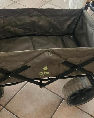 Carrello pieghevole trasporto materiali