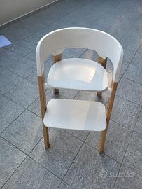 Seggiolone evolutivo Stokke steps completo
