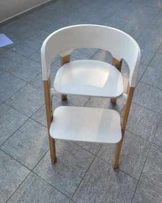 Seggiolone evolutivo Stokke steps completo