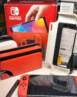 Nintendo Swich oled Mario Red Edition