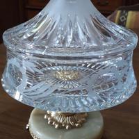 Porta caramelle in cristallo anni '60 '70