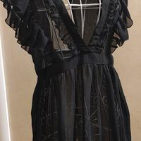 Blusa trasparente sexy. Vintage . collezionismo 