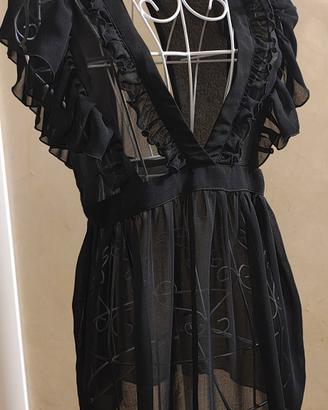 Blusa trasparente sexy. Vintage . collezionismo 