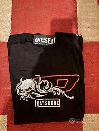 T-shirt Diesel Days Gone Nera