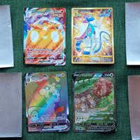 Carte Pokemon V, V-Max, GX e molto altro