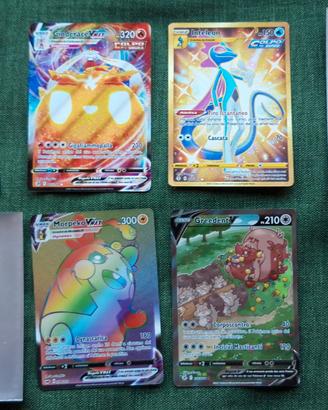 Carte Pokemon V, V-Max, GX e molto altro