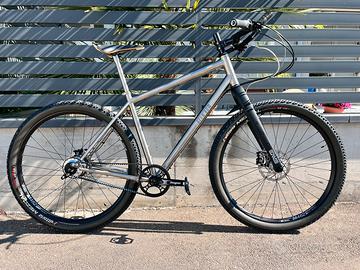 Telaio titanio gravel cross Selk’nam cycles