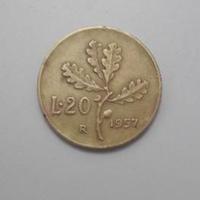 Moneta da 20 lire Republica Italiana rara