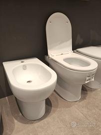 Coppia Sanitari A Terra, Azzurra Ceramica