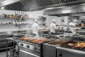 Cucina per produzione