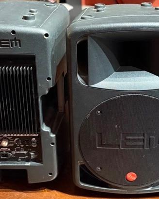 LEM d400 casse diffusori bi amplificate