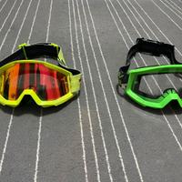 maschere per casco integrale mtb