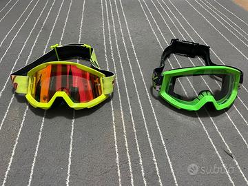 maschere per casco integrale mtb