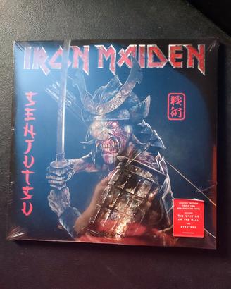 Vinile triplo Iron Maiden prima stampa senjutsu