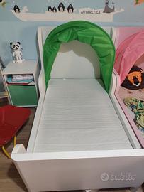 Letto allungabile Ikea Busunge con materasso