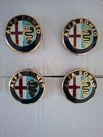 Coprimozzo 4 pz alfa romeo originali come nuovi
