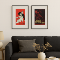 Poster A3 Bitter Campari Didovich il bacio 1904