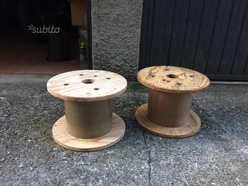 Bobine pouf sgabello sottovaso