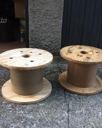 Bobine pouf sgabello sottovaso
