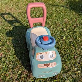 Smoby auto cavalcabile e girello 10 mesi - 15€