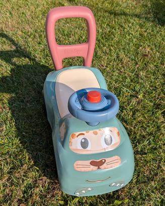 Smoby auto cavalcabile e girello 10 mesi - 15€