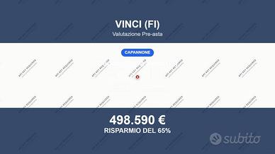 Immobile in asta di 3948 m² a Vinci