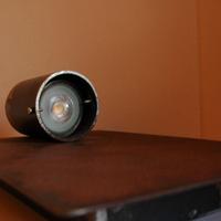 LAMPADA PIASTRA IN FERRO CON FARETTO