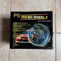 Volante per PS2 PS1 Micro Wheel 2