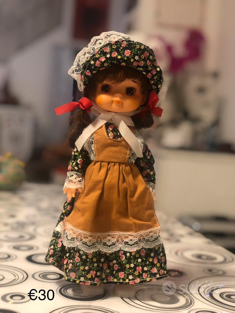 Bambola anni 70/80 abito fiori Tutto per i bambini In vendita a Roma