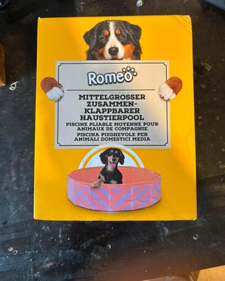 Piscina pieghevole cani