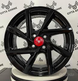 4 Cerchi in lega Abarth 500 595 da 16"