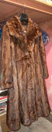 Cappotto vintage in vera pelliccia di visone