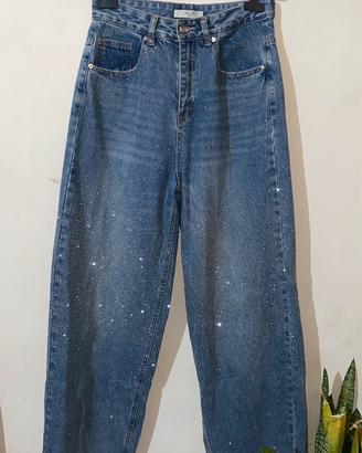 jeans brillantinati