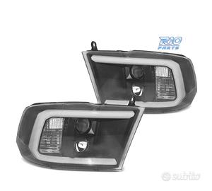 FARI PER DODGE RAM 09-18 LUCE DIURNA A LED NERO