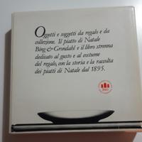 Piatto Natale Bing & Grondahl 1987 con libro 