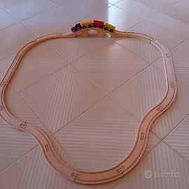 trenino in legno