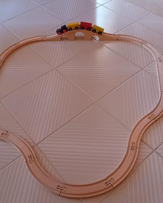 trenino in legno