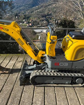 Mini escavatore Waker Neuson