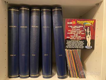 Rivista PSYCHO! + tutti i cd allegati