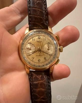 Orologio wayler  vetta oro 18k anni 50 manuale