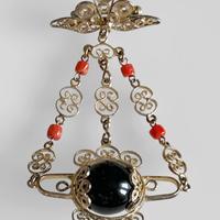 Spilla sarda da Culla su Coccu Vintage