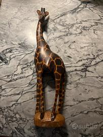 F1021 Giraffa Africa Legno