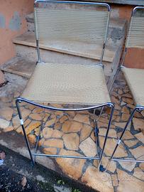 sedie in acciaio