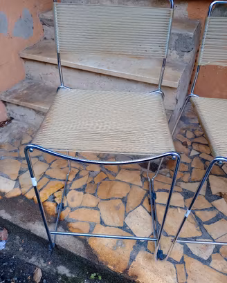 sedie in acciaio