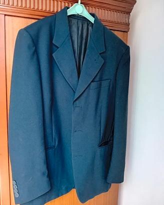 blazer in lana vergine vintage'90 tg.46