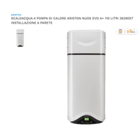 SCALDACQUA A POMPA DI CALORE ARISTON NUOS EVO A+ 1