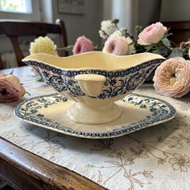 Antica salsiera primo ‘900 GIEN ceramica