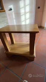 Tavolino in rovere