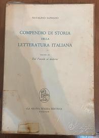 Sapegno - Compendio di Storia della Letteratura It